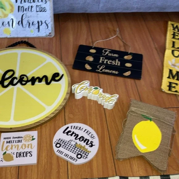 Lemon 🍋 Decorations selling all together
Brand New. Perfect for summer - Picture 7 of 12